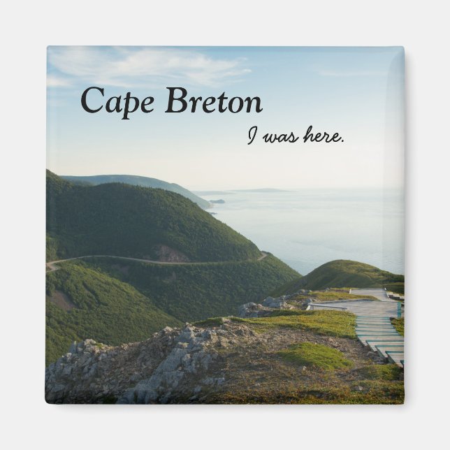 Capre Breton (Skyline Trail) Magnet (Vorne)