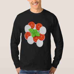 Caprese Morzarella I Tomaten Gemüse Gärtner T-Shirt