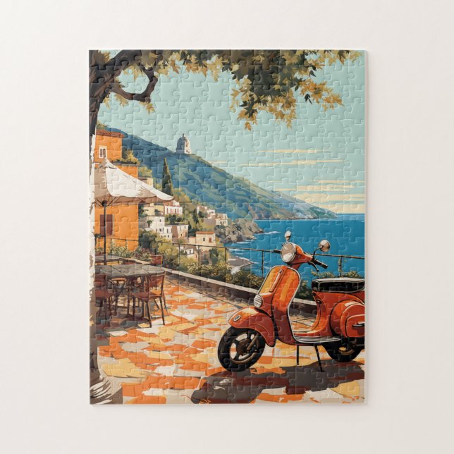 Capri Amalfi Küste Italien Vintag (Vertikal)