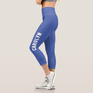 Capri Créer votre propre nom personnalisé Leggings