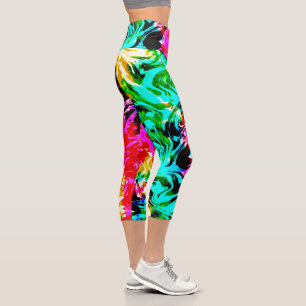 Capri Été Tie Dye Breeze, Capris Leggings