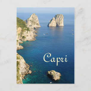 Capri Insel Reise Postkarte