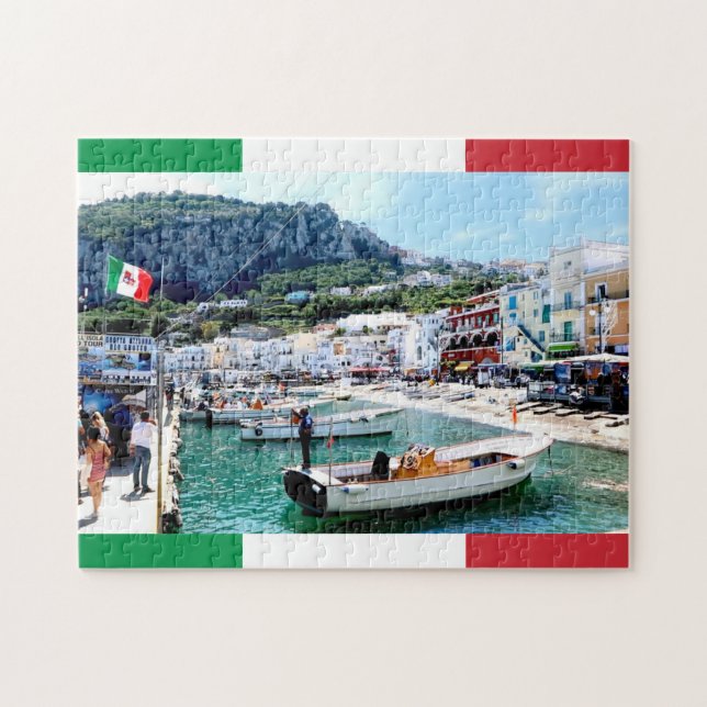 Capri Island Marina Grande, süditalienischer Hafen (Horizontal)