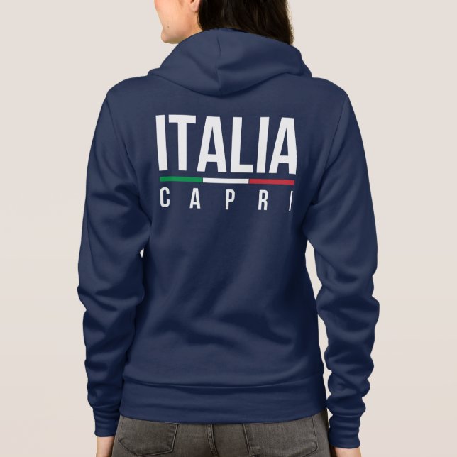 Capri Italia Hoodie (Rückseite)