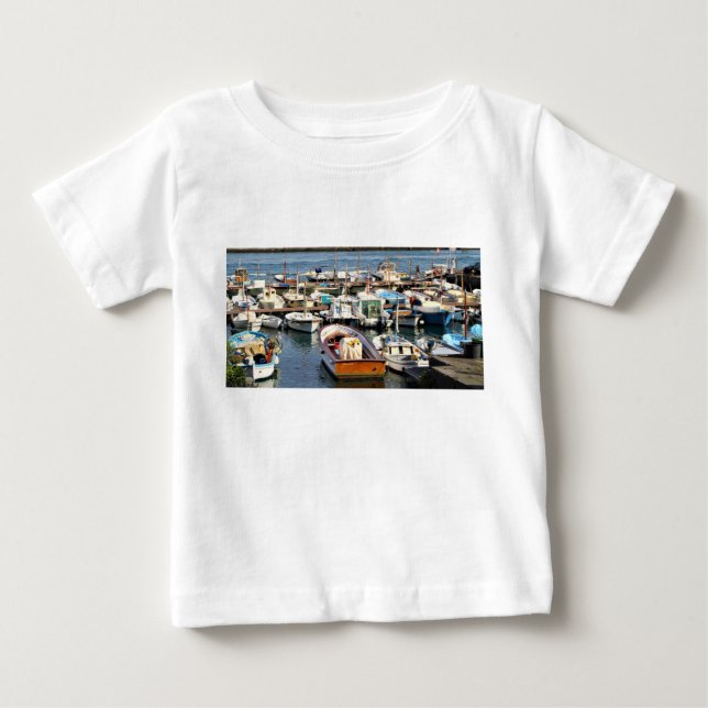 Capri, Italie, Bateaux, T-shirt (Devant)
