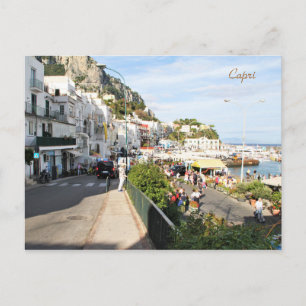 Capri, Italie, Photographie, Carte postale