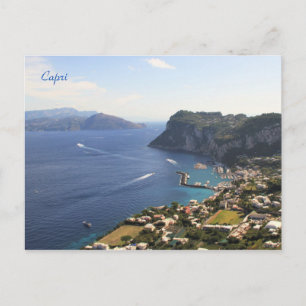 Capri, Italie, Photographie, Carte postale