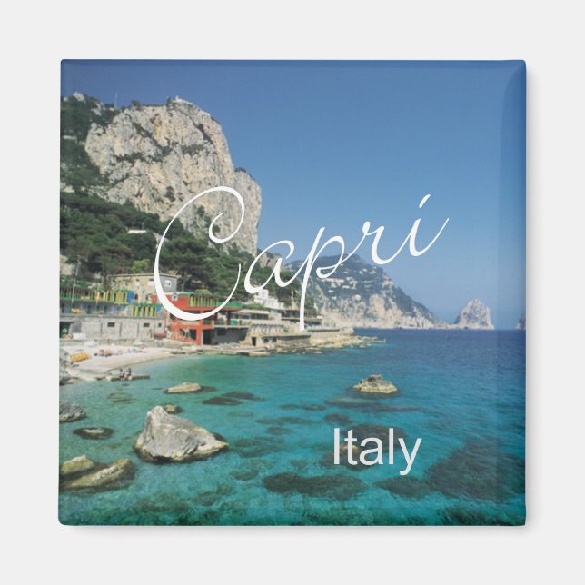 Capri Italie Voyage Photo souvenir Frigo Magnet (Devant)