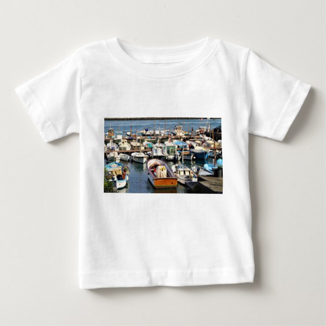 Capri, Italien, Boote, T - Shirt (Vorderseite)