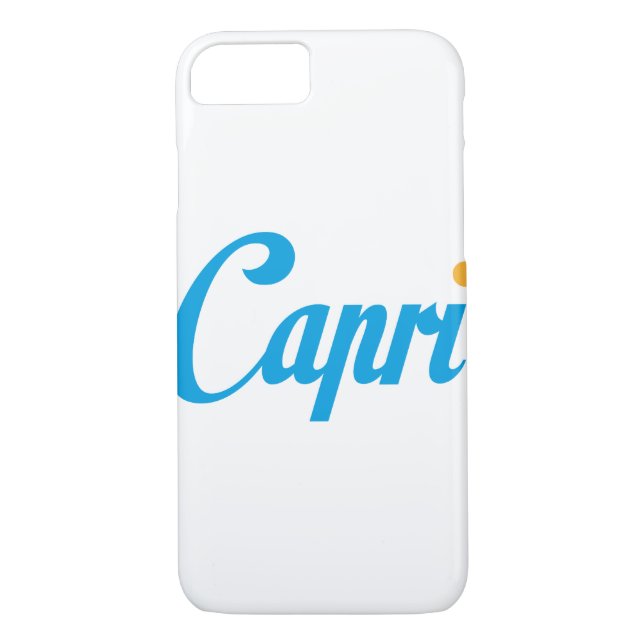 CAPRI Italien Case-Mate iPhone Hülle (Rückseite)