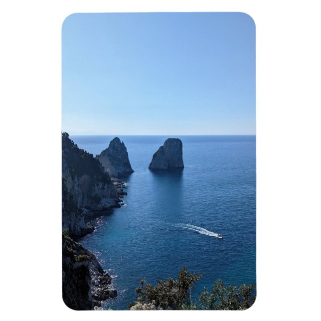 Capri Italien Foto Magnet (Vertikal)