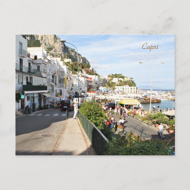 Capri, Italien, Fotografie, Postkarte (Vorderseite)