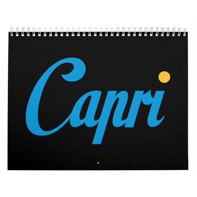 CAPRI Italien Kalender (Titelbild)