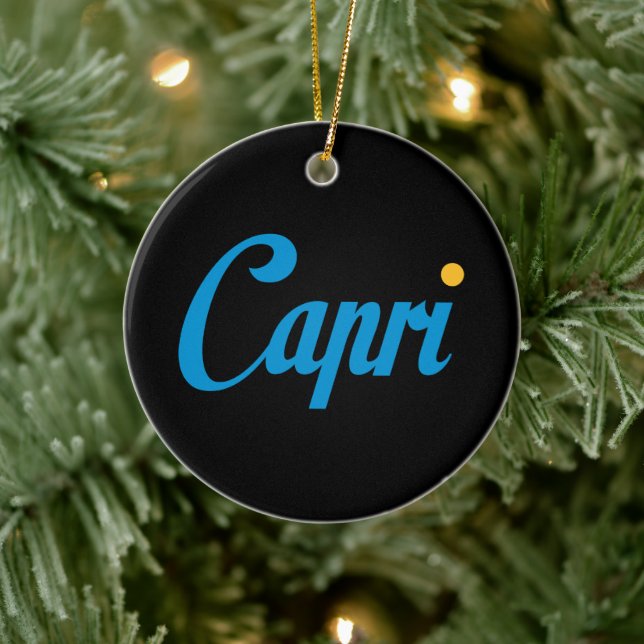 CAPRI Italien Keramik Ornament (Baum)