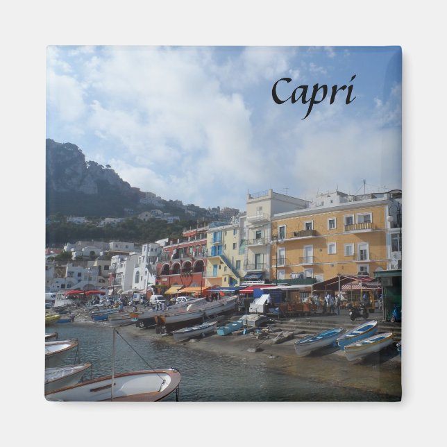 Capri, Italien Magnet (Vorne)