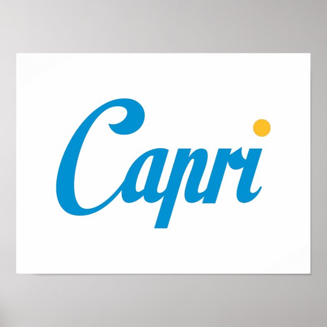 CAPRI Italien Poster (Vorne)