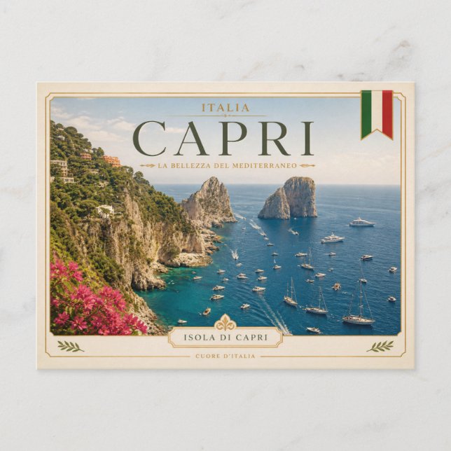 Capri - Italien Postkarte (Vorderseite)