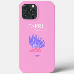 Capri, Italien, Preppy, Pink Case-Mate iPhone Hülle