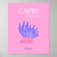 Capri, Italien, Preppy, Pink