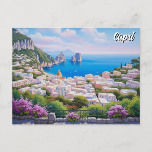 Capri Italien Reisen Postkarte