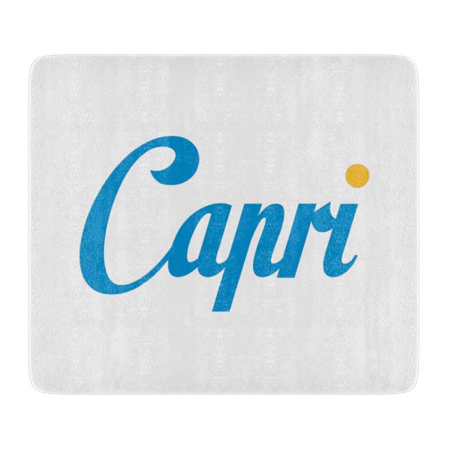 CAPRI Italien Schneidebrett (Vorderseite)