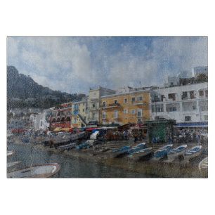 Capri, Italien Schneidebrett