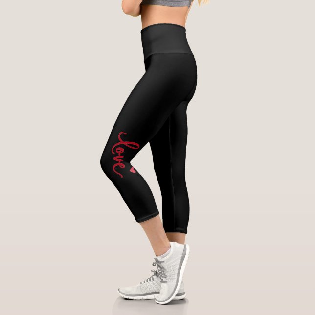 Capri Leggings à taille élevée (Gauche)
