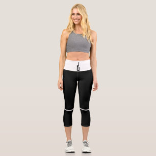 Capri Leggings de performance taille haute JQ Signature