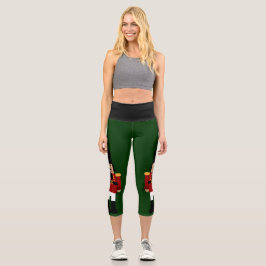 Capri Leggings mit Nutcracker auf der Seite der Le
