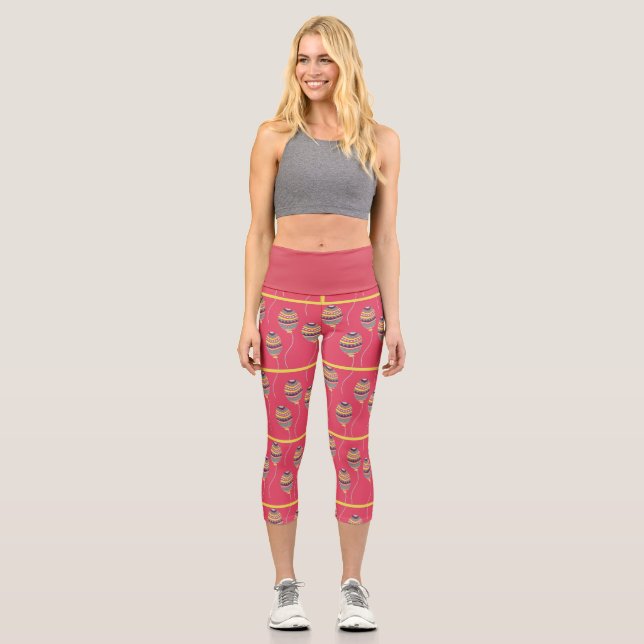 Capri-Leggings mit Zirkusballons Capri Leggings (Vorderseite)