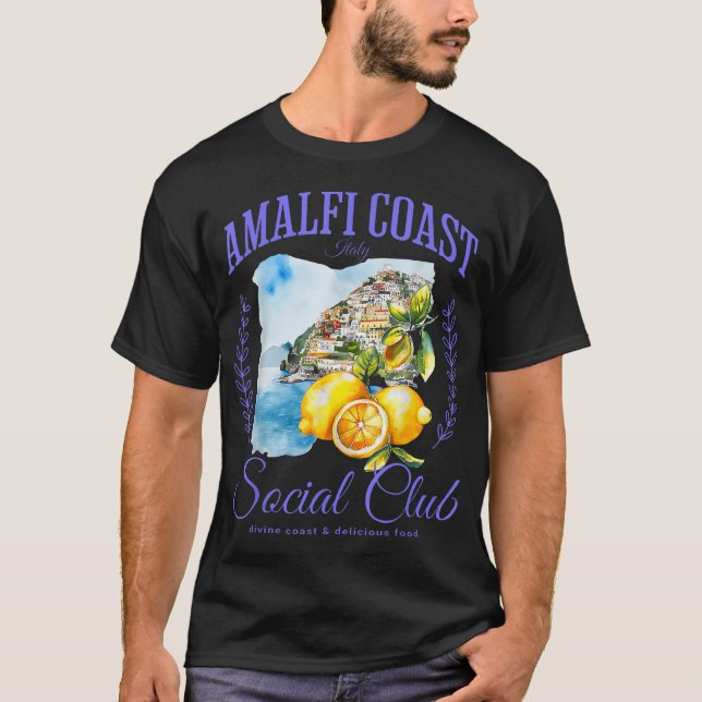 Capri Lemons T-Shirt (Vorderseite)