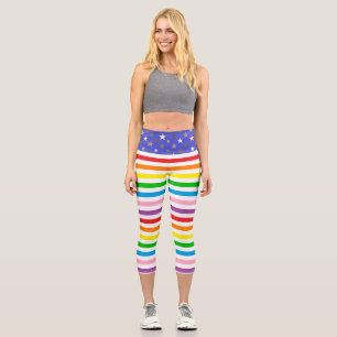 Capri Magnifiques leggings drapeau américain