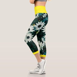 Capri Namaqualand Fleurs sauvages Leggings stylisés