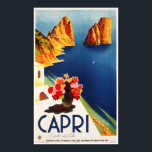 CAPRI NAPLES ITALIEN Reiseplaner Vintag Art Deco Poster<br><div class="desc">Digital retuschiert und überarbeitet! Farbkorrigiert und Fehler entfernt! Hi Res Reproduktion Vintage Reise Poster Sammlung. Capri Italien Tourismus Förderung Vintage Poster.</div>