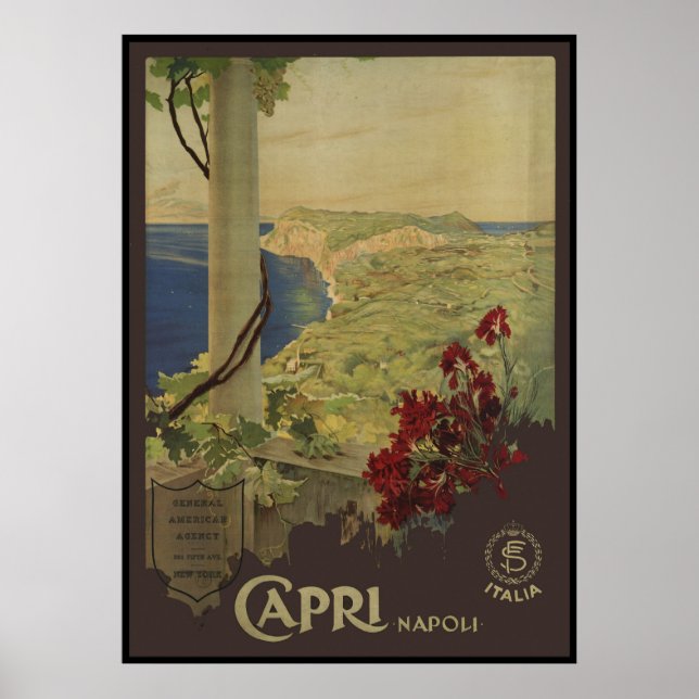Capri Napoli Poster (Vorne)