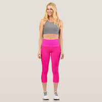 Neon Pink Funky Leggings