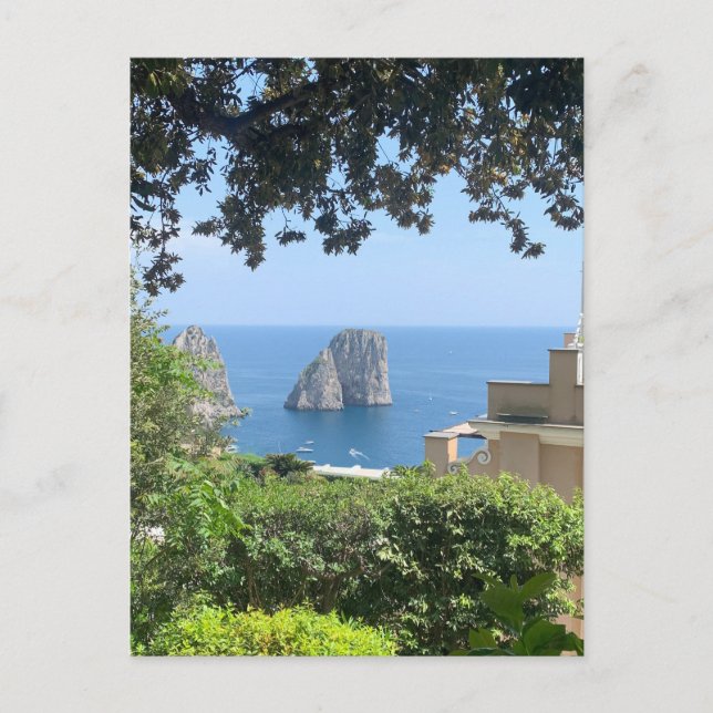 Capri Postkarte (Vorderseite)