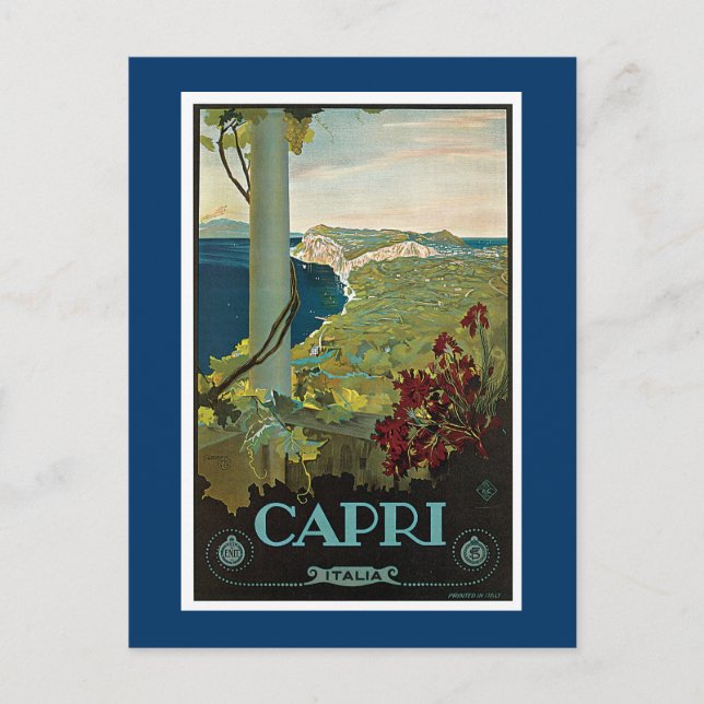 Capri Postkarte (Vorderseite)