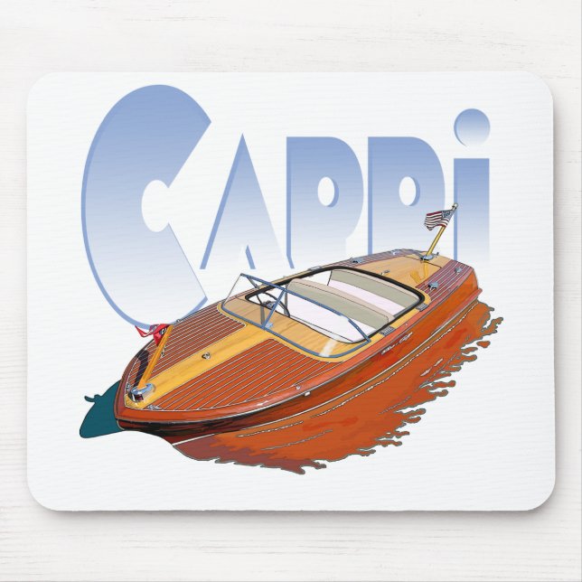 Capri Powerboat Mousepad (Vorne)