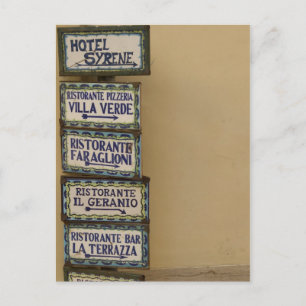 Capri Sign Postkarte