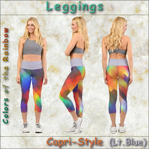 CAPRI STYLE LEGGINGS - Farben des Regenbogens #1