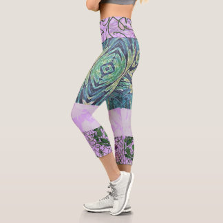 Capri Susea Blu Studios Elemental Kaleidoscope Leggings