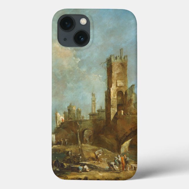 Capriccio eines Hafens Case-Mate iPhone Hülle (Rückseite)