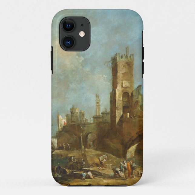 Capriccio eines Hafens Case-Mate iPhone Hülle (Rückseite)