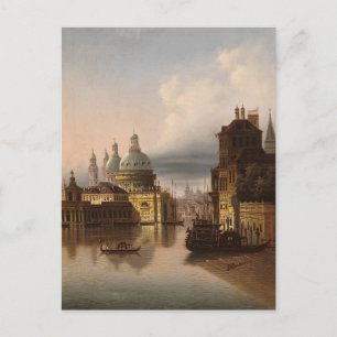 Capriccio, Venedig   Johann Wilhelm Jankowsky Postkarte