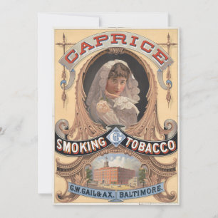 Caprice Rauchen Vintage Werbung für Tabak