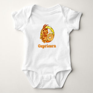 Capricorn-Abbildung Baby Strampler