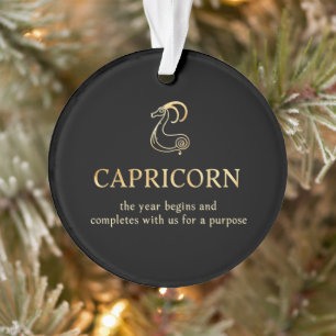 Capricorn Année Commence & Se Termine Avec Nous Pe