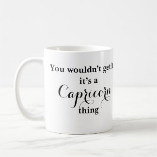 Capricorn Astrologie Zodiac Funny Mug Kaffeetasse