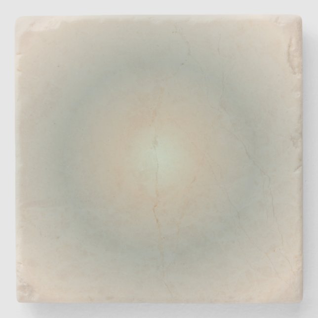 Capricorn Aura Gradient Zodiac, grün braun Steinuntersetzer (Vorderseite)